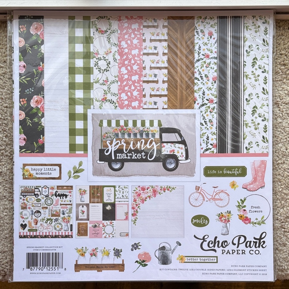 NWOT Echo Park Spring Market Collection Kit
